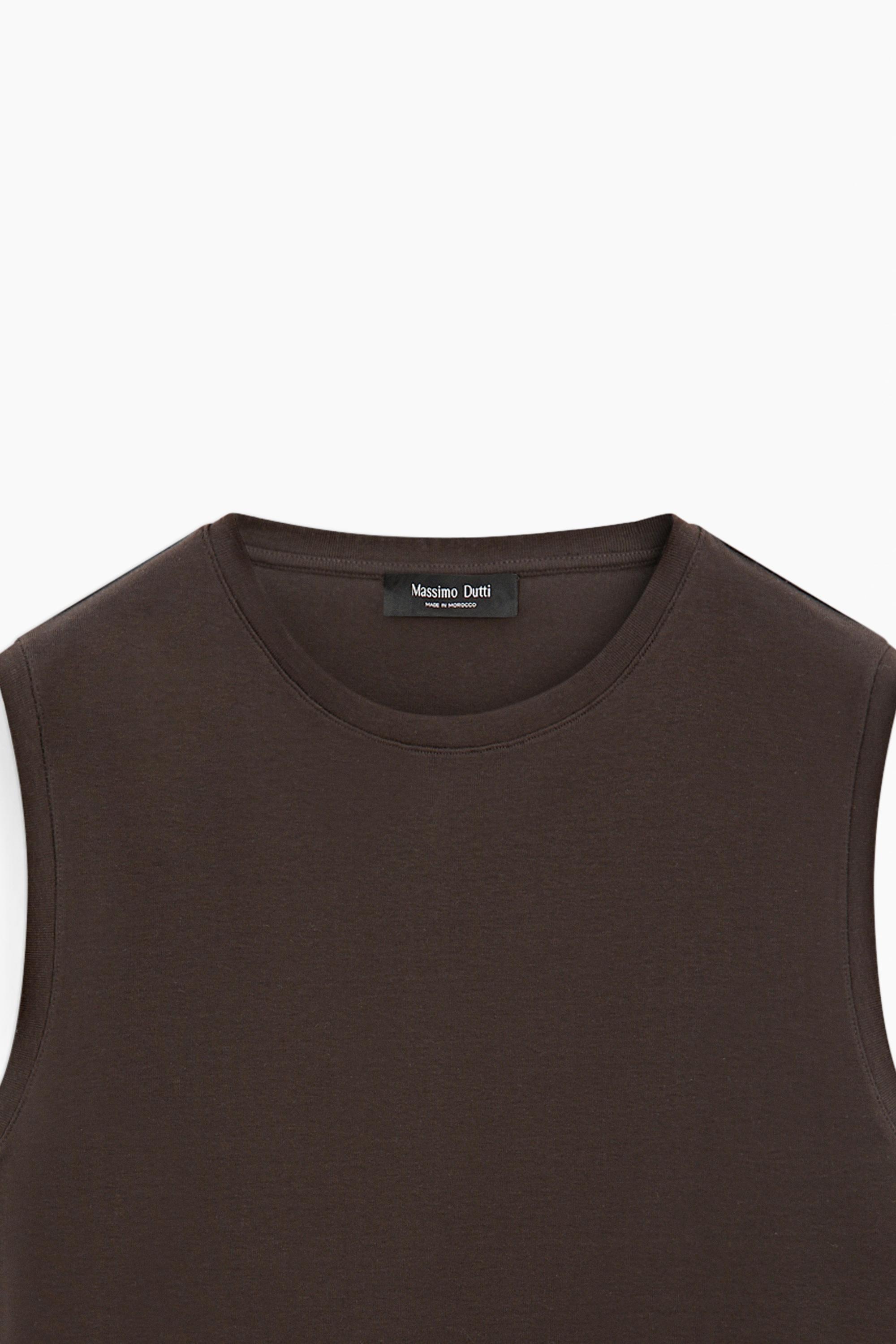 100% cotton sleeveless top